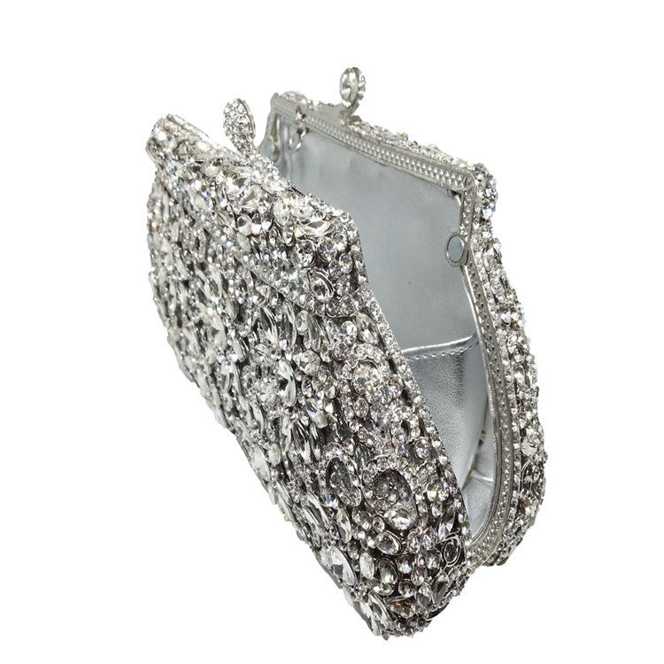 Vintage Rhinestone Dinner Bag Clutch