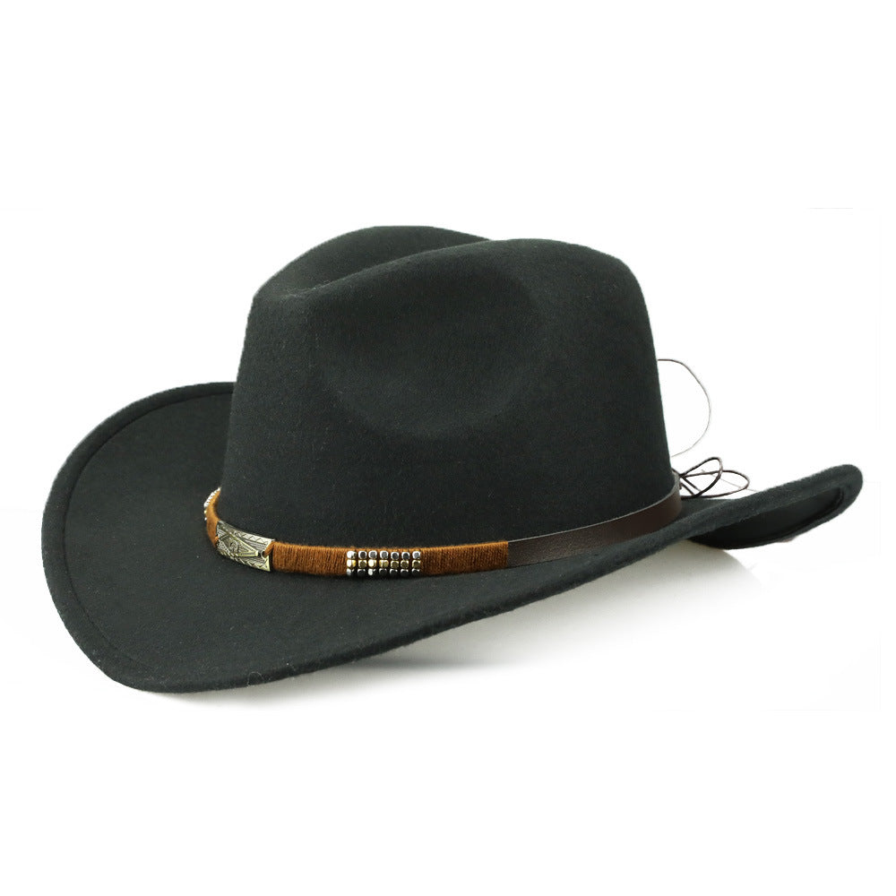 Wool Cowboy (Cowgirl) Hat - Multiple Colors