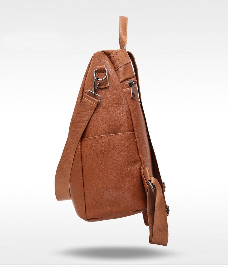 Petite Leather Backpack