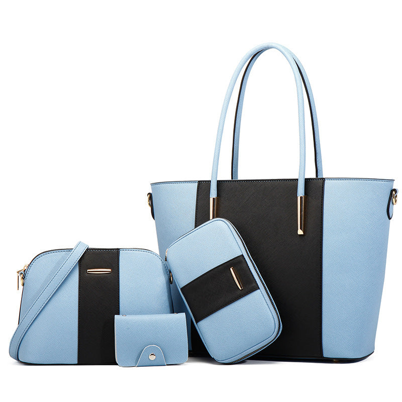 Leather Tote Set