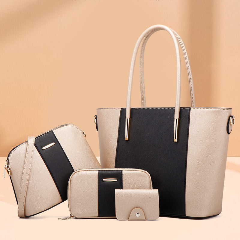 Leather Tote Set