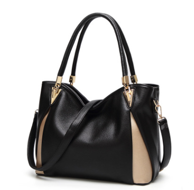 Two Toned Leather Handbag