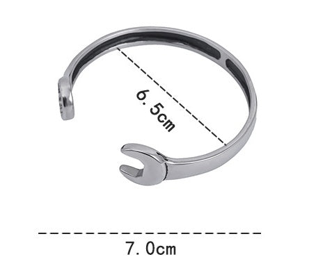 Stainless Steel Wrench Screw Bracelet