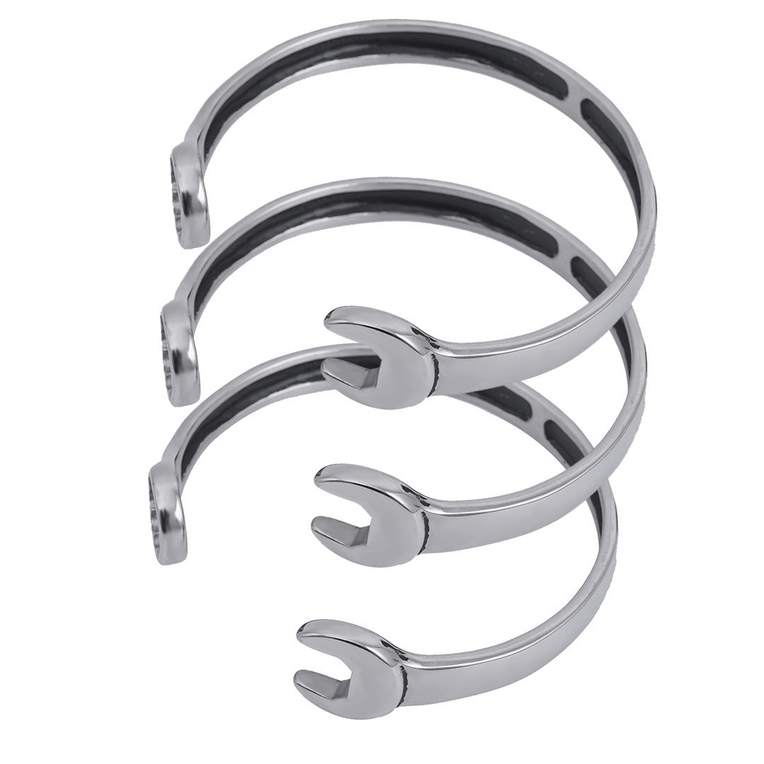 Stainless Steel Wrench Screw Bracelet