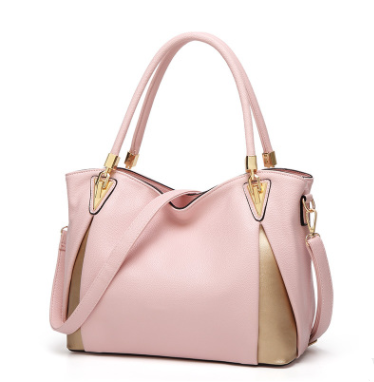 Two Toned Leather Handbag