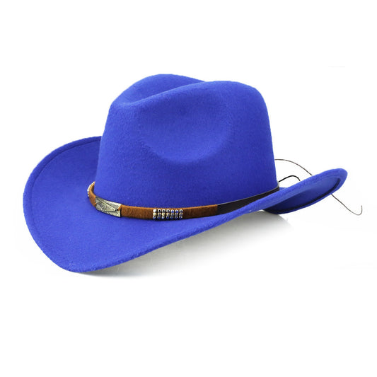 Wool Cowboy (Cowgirl) Hat - Multiple Colors