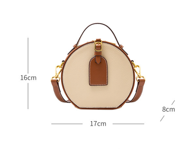 Chic Round Messenger Bag