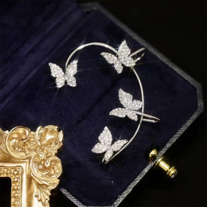 Butterfly Ear Cuff Earring Clip (No Piercing Earring!)