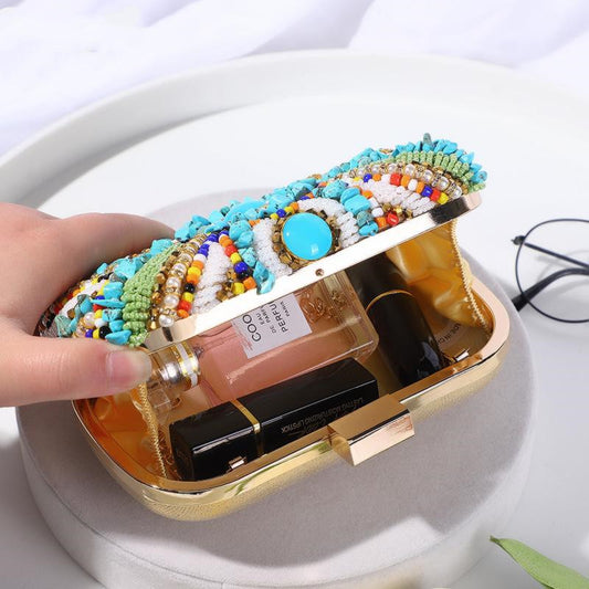 Beaded Clutch Bag