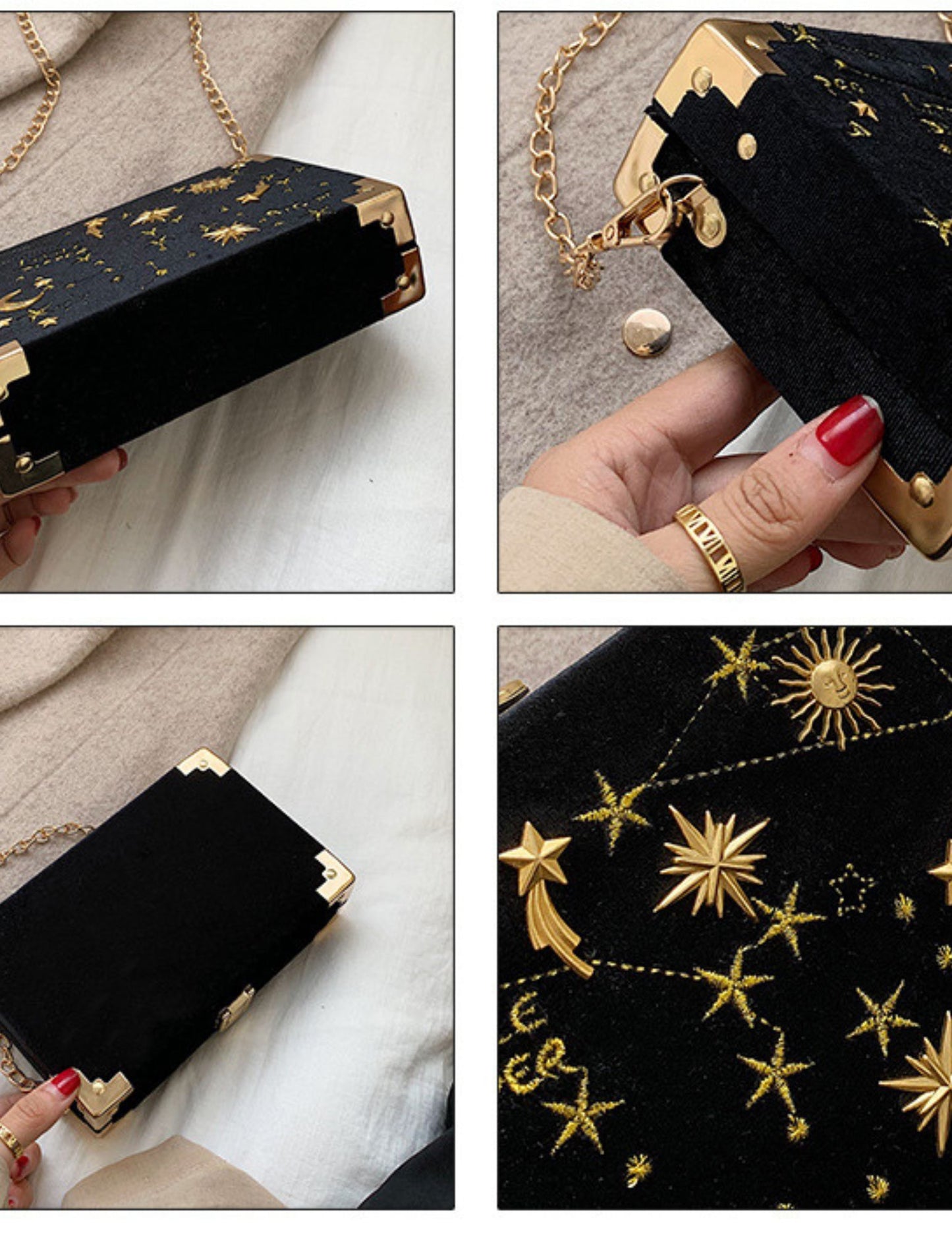 Constellations of the Night Sky Purse