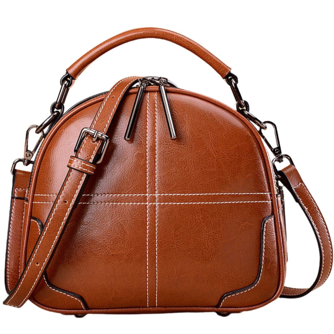 Retro Genuine Leather Doctor Style Bag