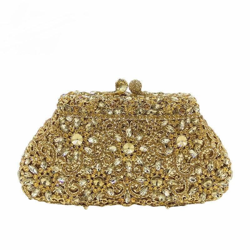 Vintage Rhinestone Dinner Bag Clutch