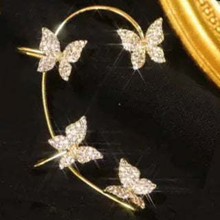 Butterfly Ear Cuff Earring Clip (No Piercing Earring!)