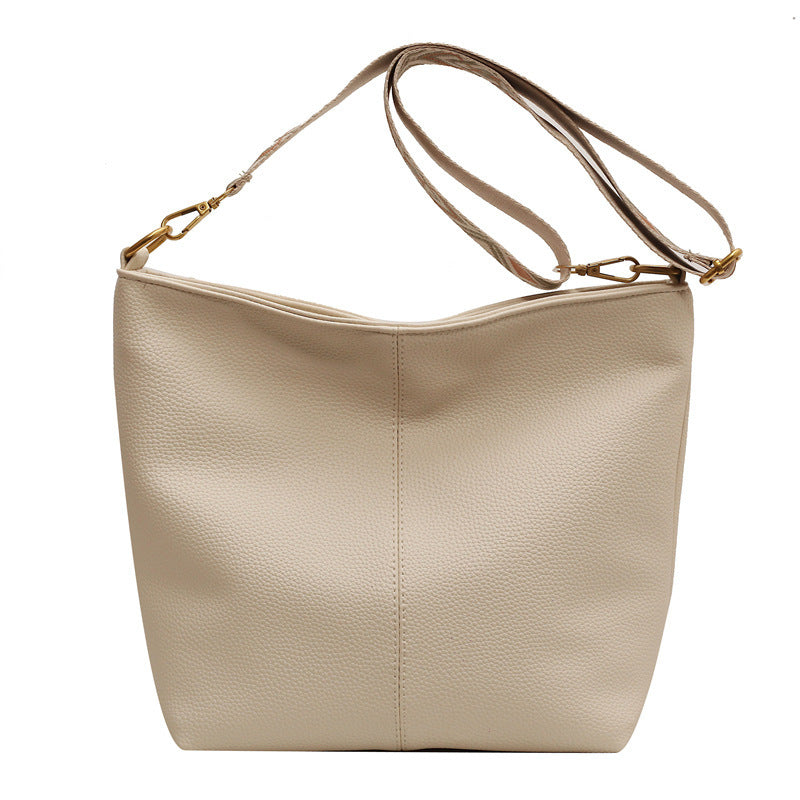 Simple Large-capacity Stitching One-shoulder Crossbody Bag