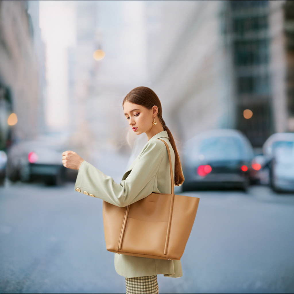 Women's Genuine Leather Tote Bag